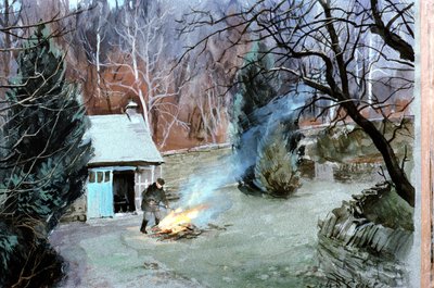 Lakeland Bonfire by John Cooke